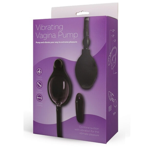 משאבת מקצועית רוטטת לואגינה Seven Creations - Vibrating Vagina Pump