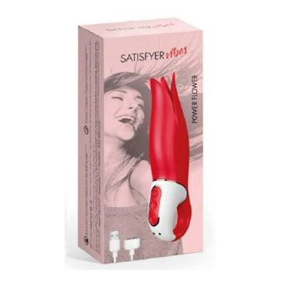 ויברטור סיליקון  Satisfyer - Flower Power