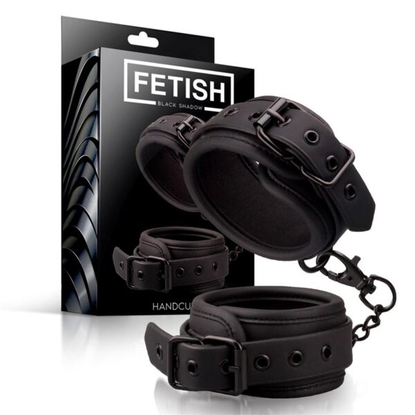 אזיקי ידיים דמוי עור טבעוני Fetish - Handcuffs Vegan Leather