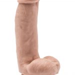 דילדו צבע גוף איכותי באורך 15 ס"מ ToyJoy - Dildo With Balls